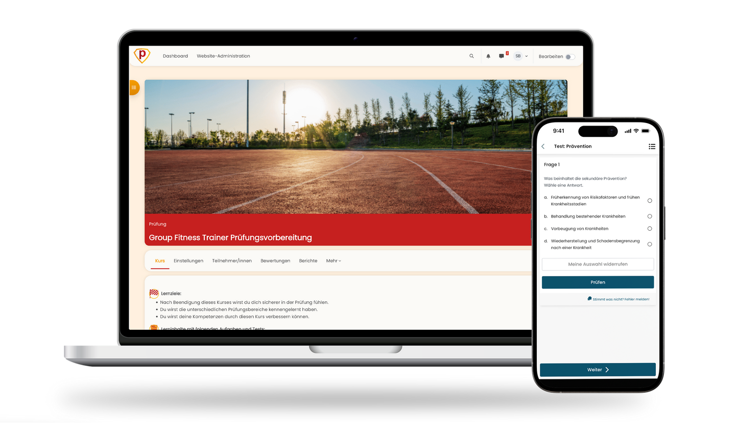 Group Fitness Trainer Lizenz 2026 Online Testtrainer