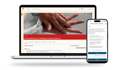 Sachkundeprüfung zur Praxishygiene Prüfungsvorbereitung 2026 Online Testtrainer