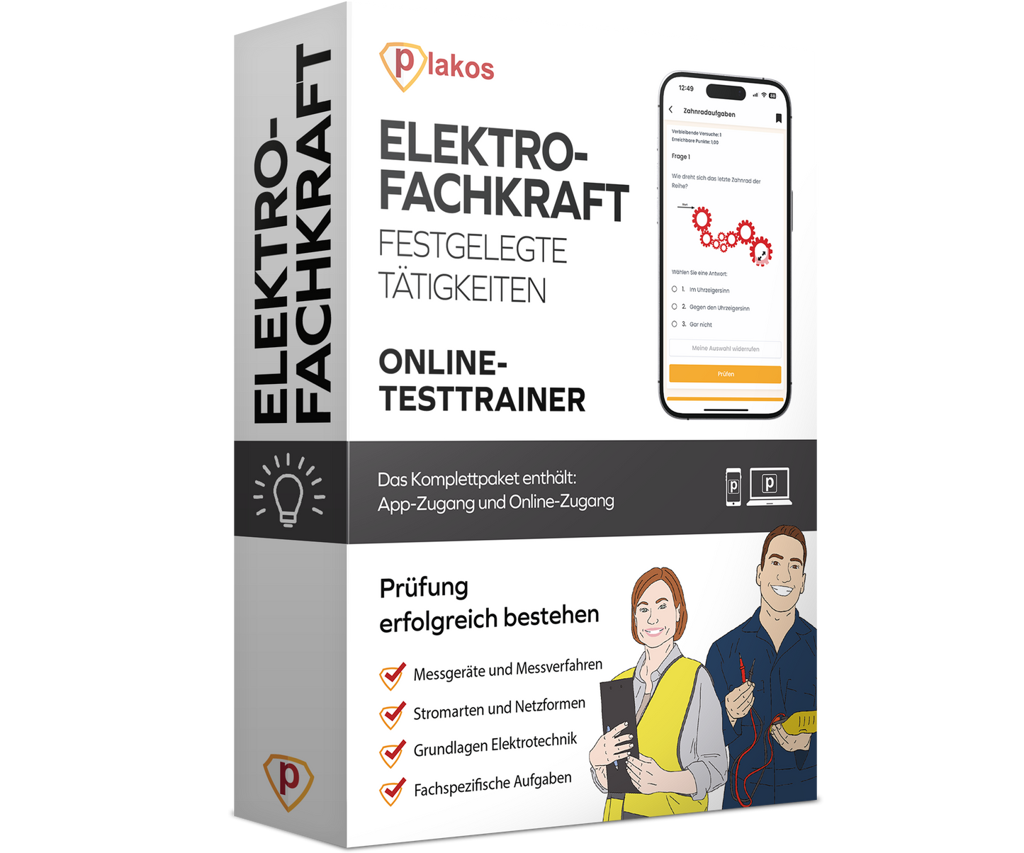 Elektrofachkraft für festgelegte Tätigkeiten Prüfung 2026 Online Testtrainer