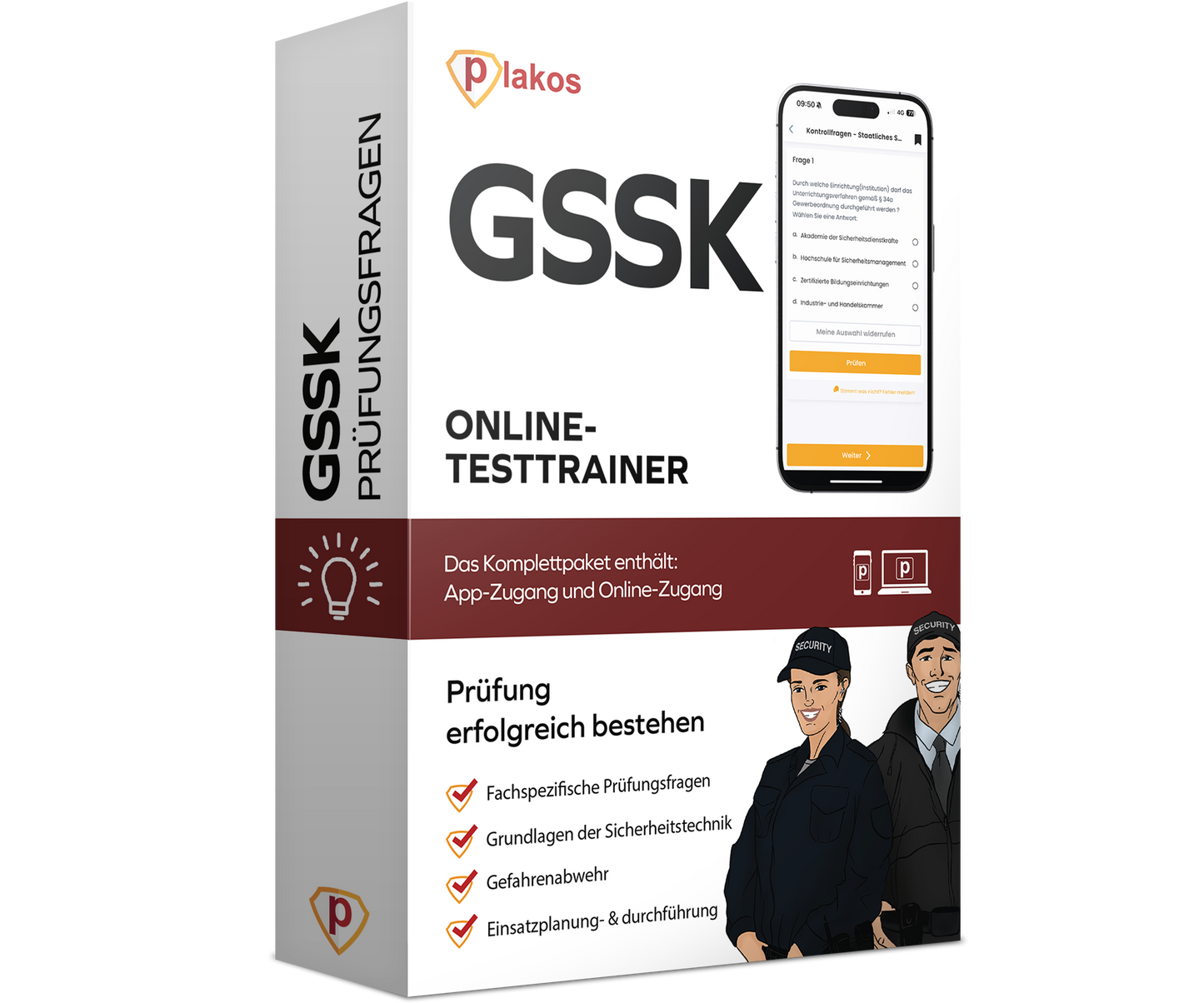 GSSK Prüfungsfragen 2026 Online Testtrainer