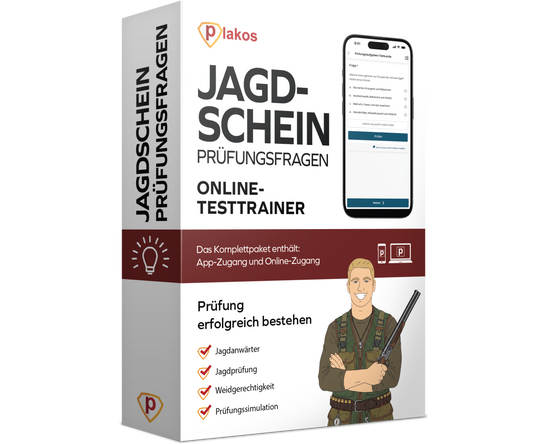 Jagdschein Prüfungsfragen 2026 Online Testtrainer