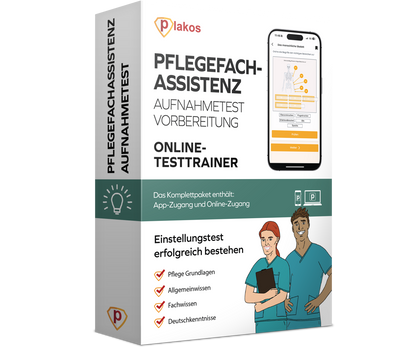 Pflegefachassistenz Aufnahmetest Vorbereitung 2026 Online Testtrainer