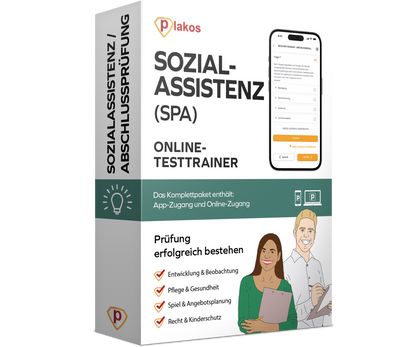 Sozialassistenz (SPA) Abschlussprüfung 2026 Online Testtrainer