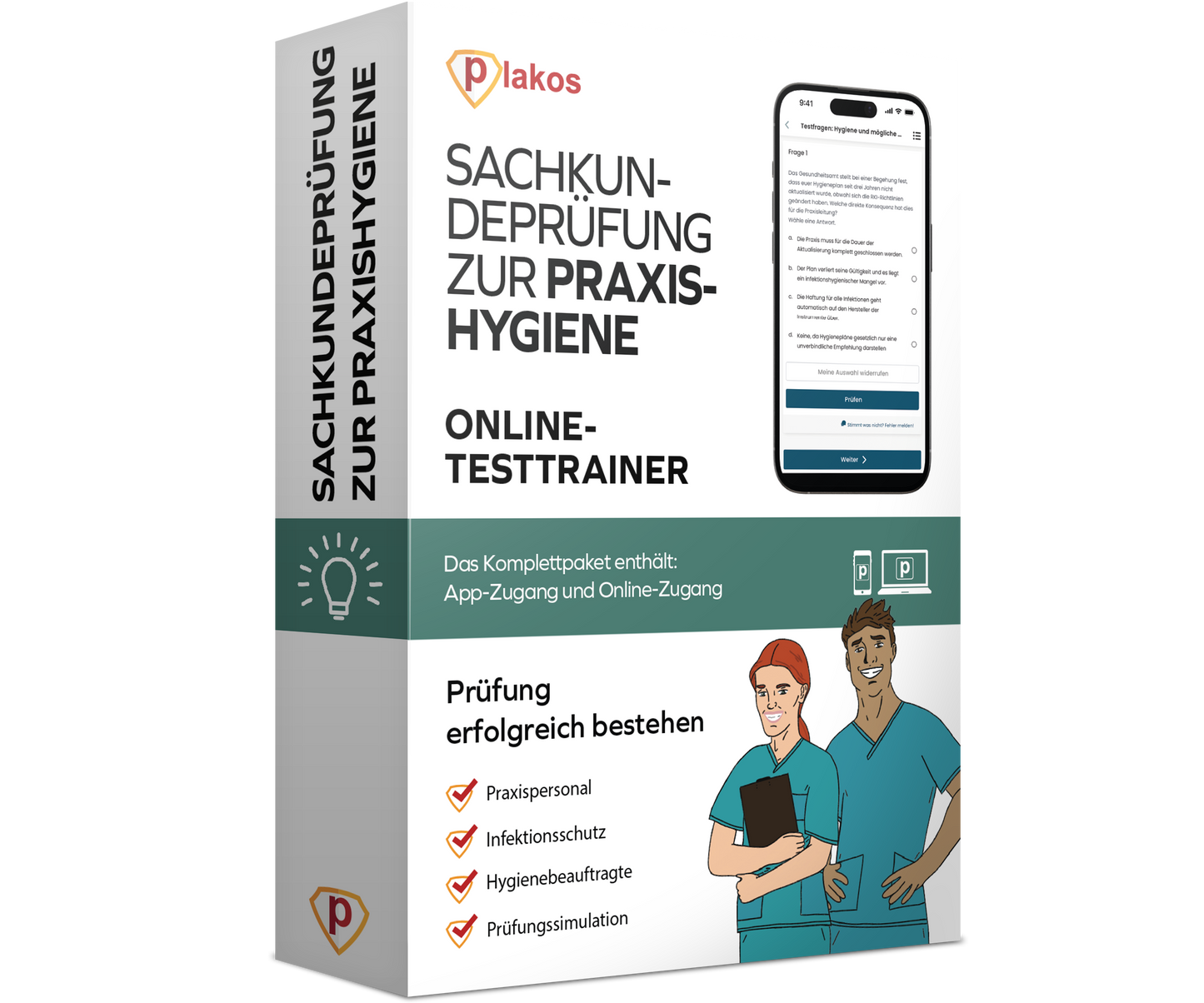 Sachkundeprüfung zur Praxishygiene Prüfungsvorbereitung 2026 Online Testtrainer