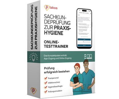 Sachkundeprüfung zur Praxishygiene Prüfungsvorbereitung 2026 Online Testtrainer
