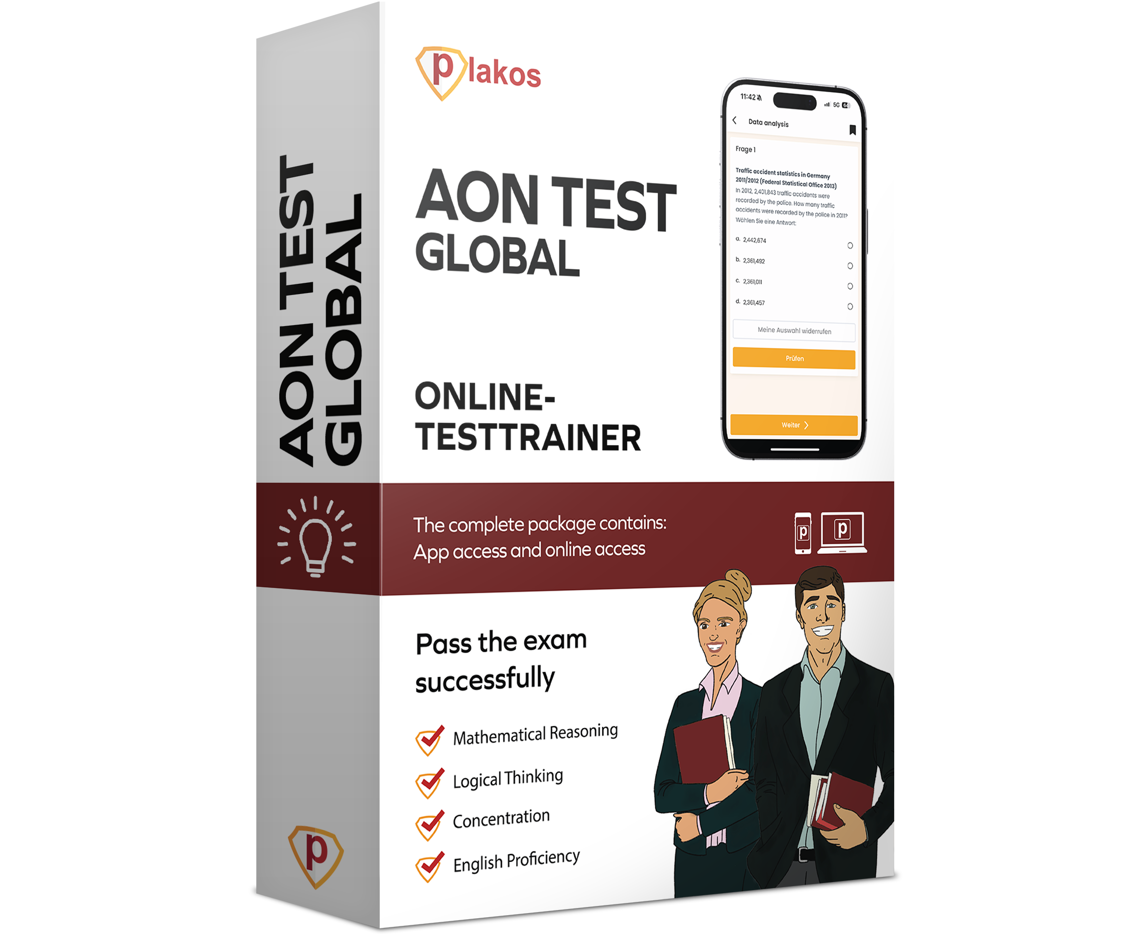 AON Test global - Jetzt mit Testtrainer üben! – Plakos Deutschland