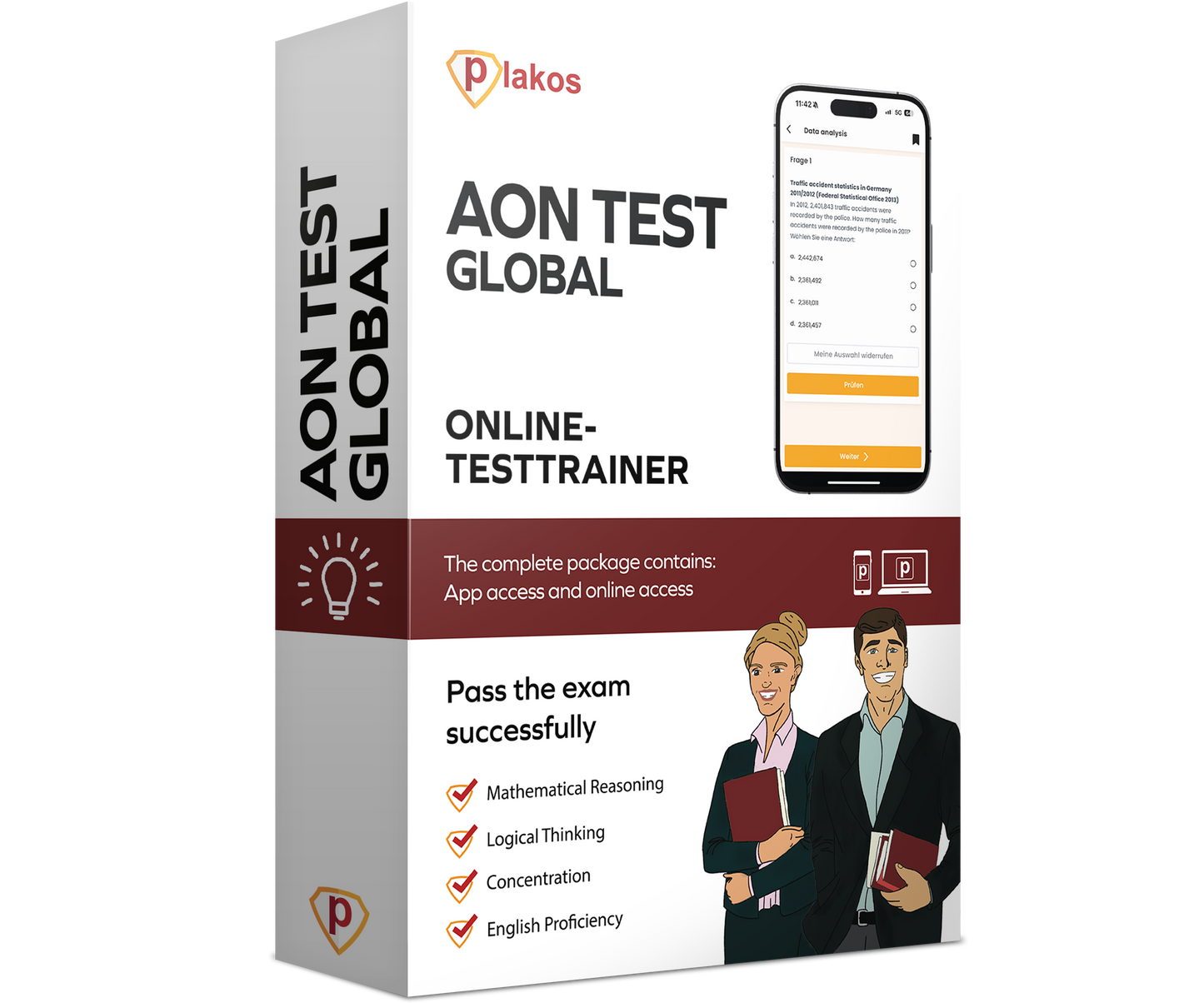 AON Test global 2026 Online Testtrainer
