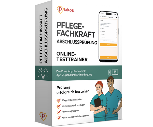 Abschlussprüfung Pflegefachfrau / Pflegefachmann 2026 Online Testtrainer