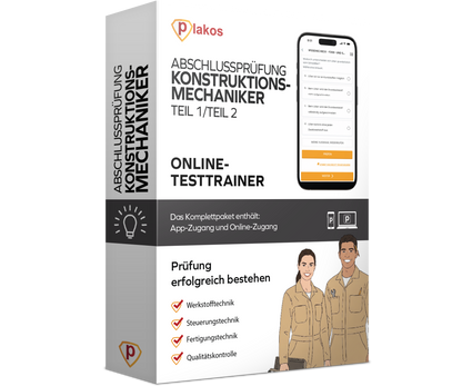 Abschlussprüfung Konstruktionsmechaniker 2026 Online Testtrainer