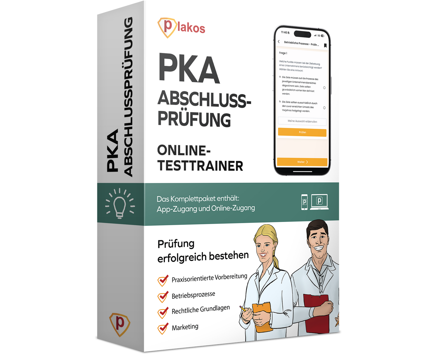 PKA Abschlussprüfung Übungen 2026 Online Testtrainer
