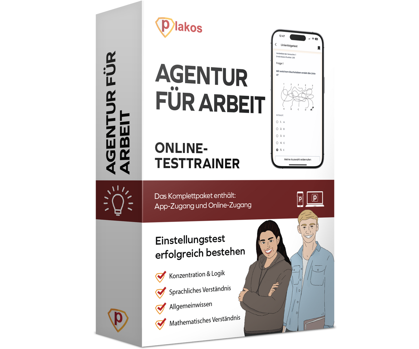 Agentur für Arbeit Einstellungstest 2026 Online Testtrainer