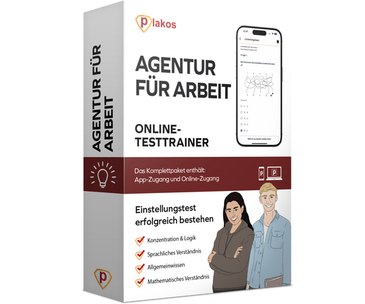 Agentur für Arbeit Einstellungstest 2026 Online Testtrainer