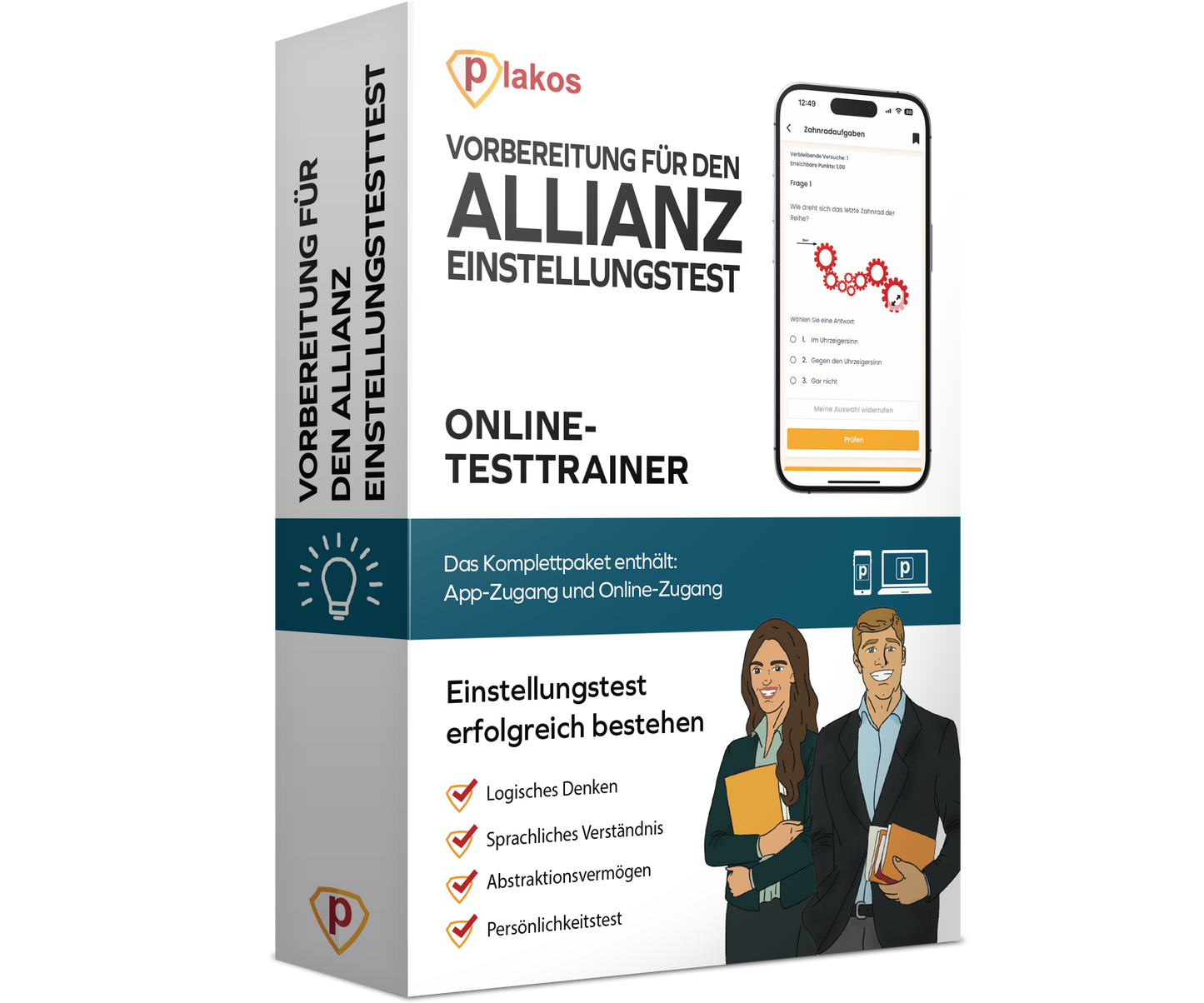 Vorbereitung für den Allianz Einstellungstest 2026 Online Testtrainer