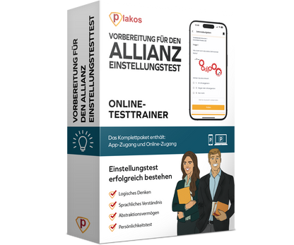 Vorbereitung für den Allianz Einstellungstest 2026 Online Testtrainer