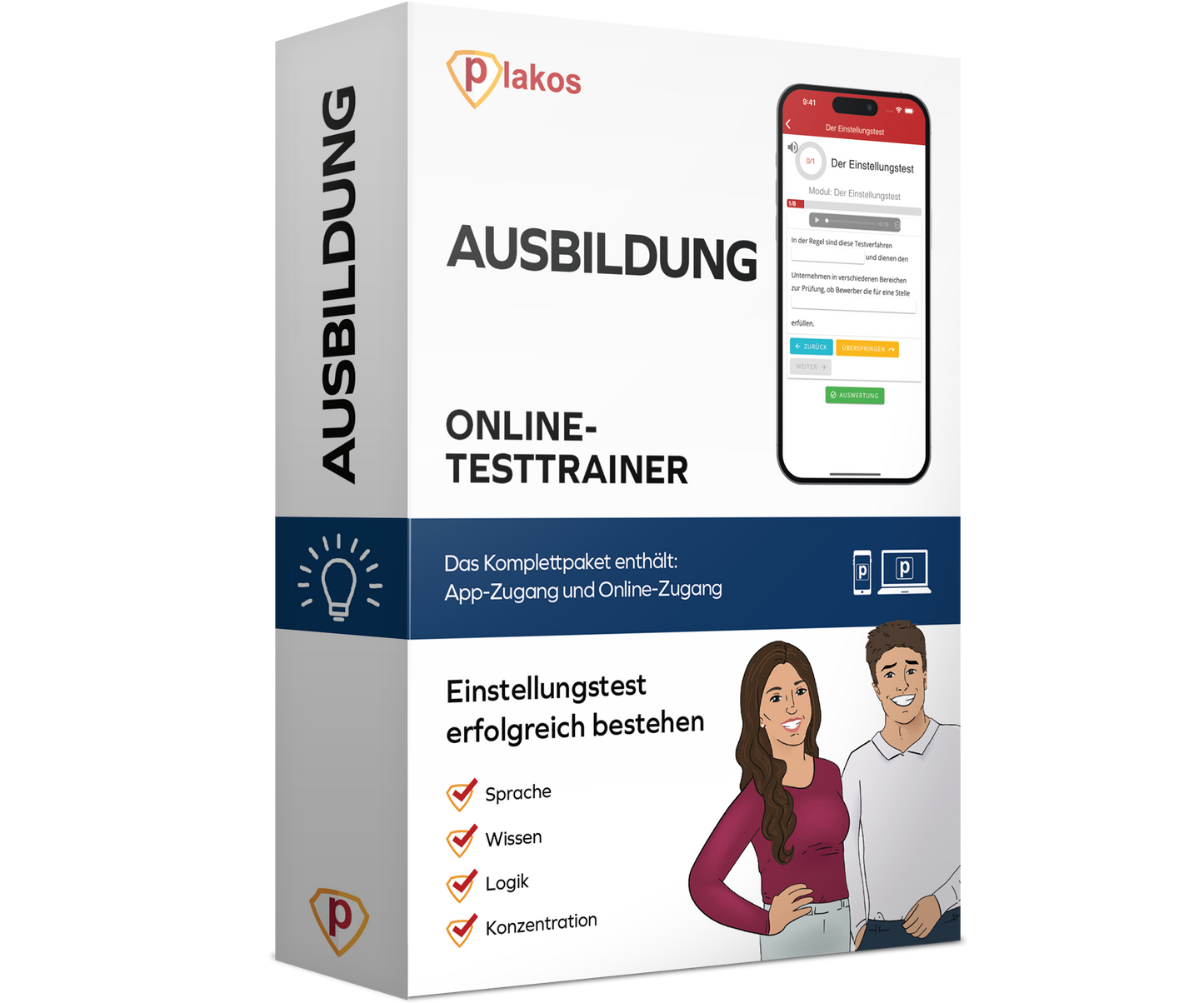 Einstellungstest Ausbildung 2026 Online Testtrainer