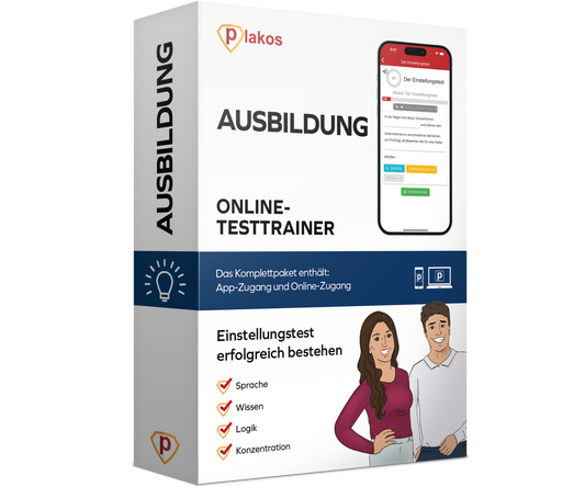 Einstellungstest Ausbildung 2026 Online Testtrainer