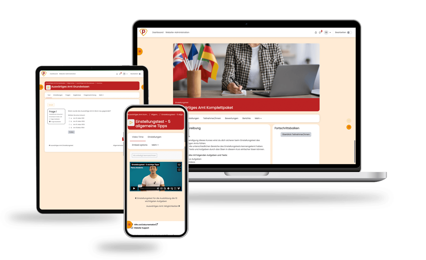 Auswärtiges Amt Einstellungstest 2026 Online Testtrainer Komplettpaket