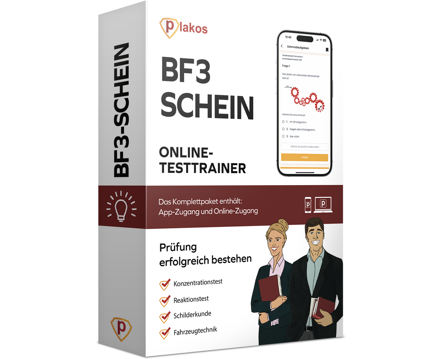 BF3 Schein Vorbereitung 2026 Online Testtrainer Komplettpaket