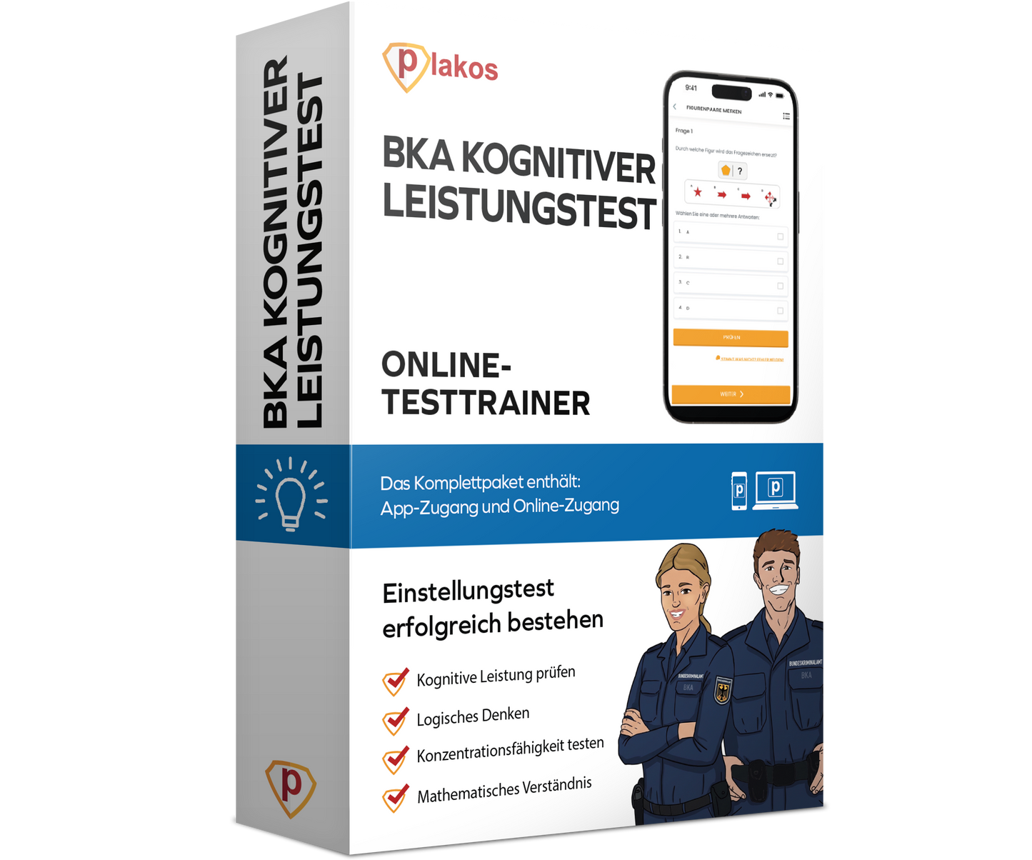 BKA Kognitiver Leistungstest 2026 Online Testtrainer