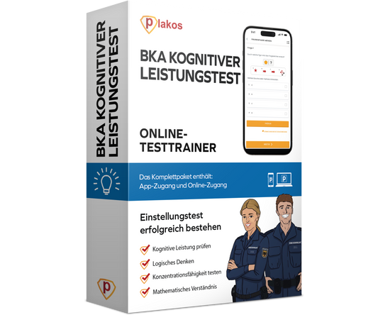 BKA Kognitiver Leistungstest 2026 Online Testtrainer