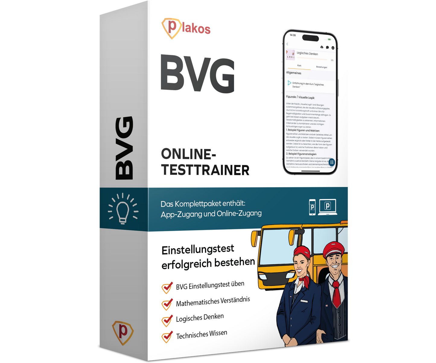 BVG Einstellungstest 2026 Online Testtrainer