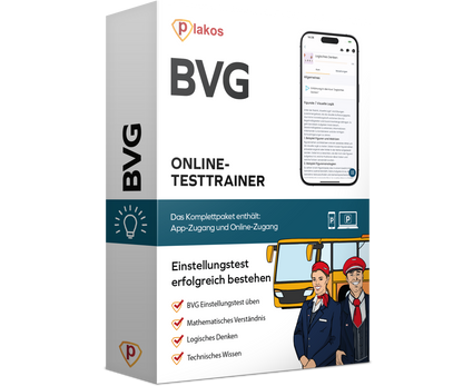 BVG Einstellungstest 2026 Online Testtrainer