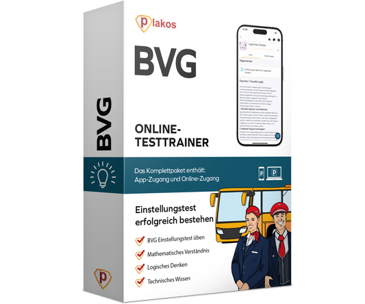 BVG Einstellungstest 2026 Online Testtrainer