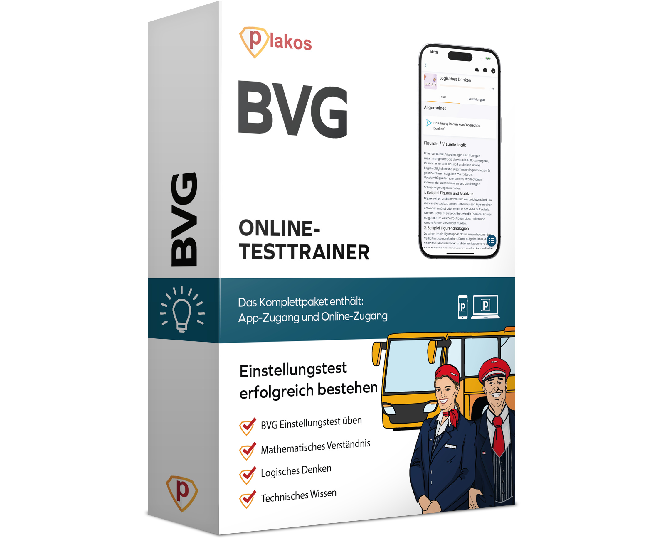 Kognitiver Leistungstest BVA - Jetzt online üben! – Plakos Deutschland