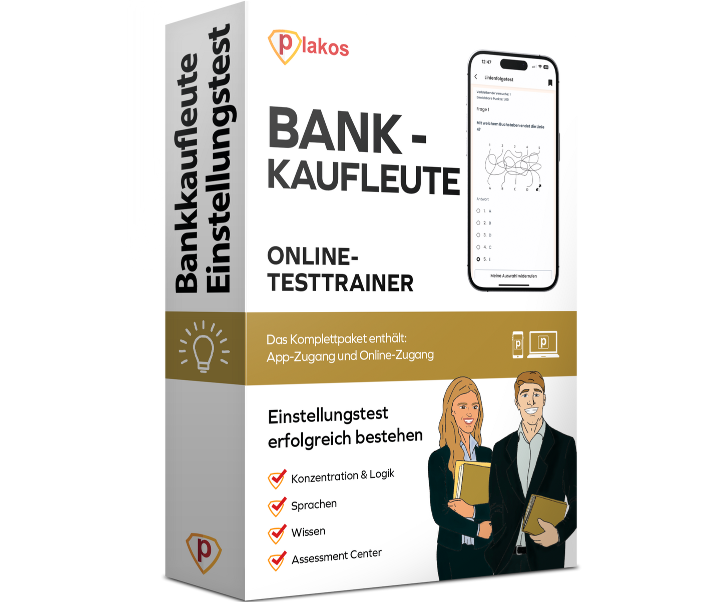 Bankkaufleute Einstellungstest 2026 Online Testtrainer