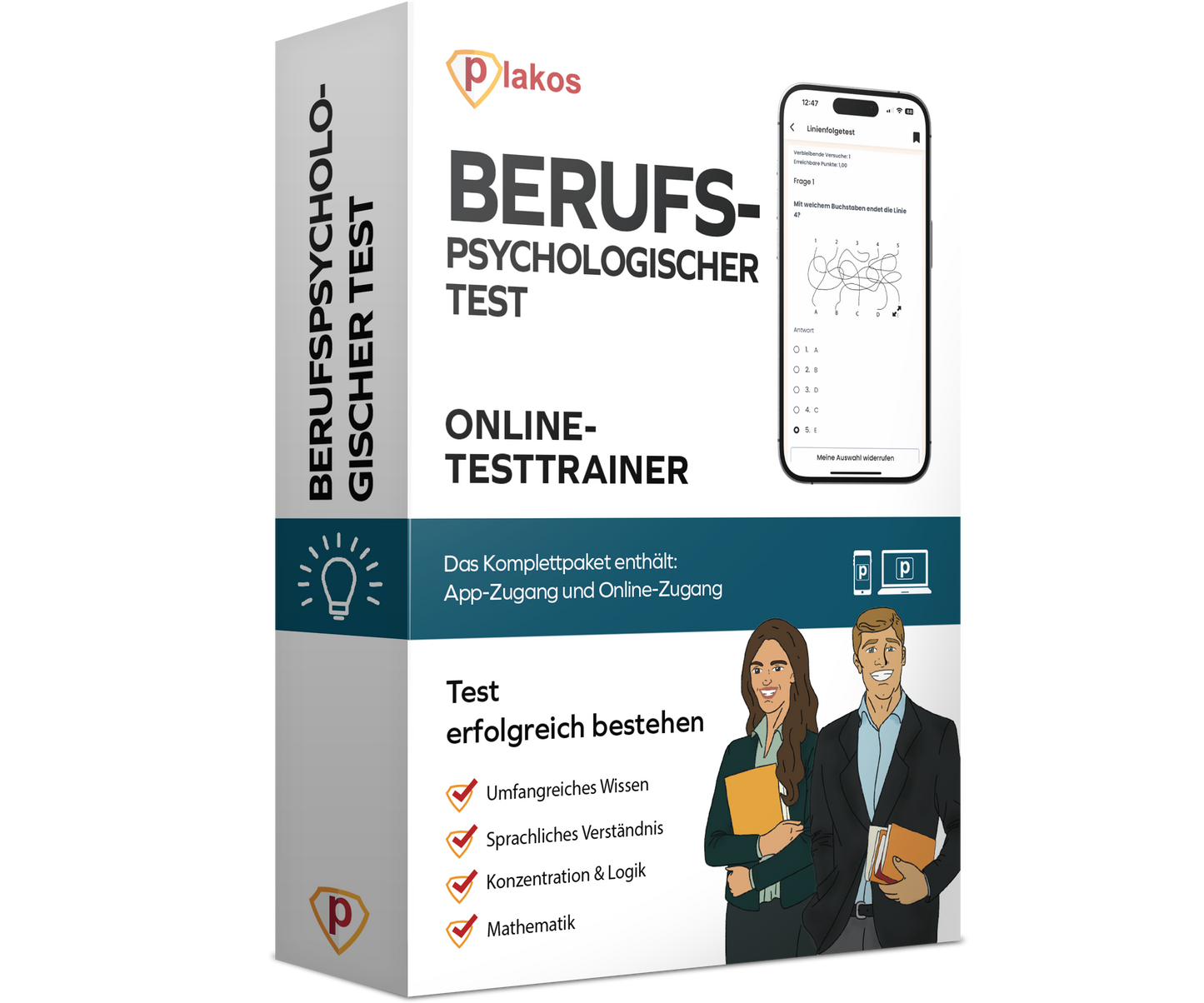 Berufspsychologischer Test Übungen 2026 Online Komplettpaket