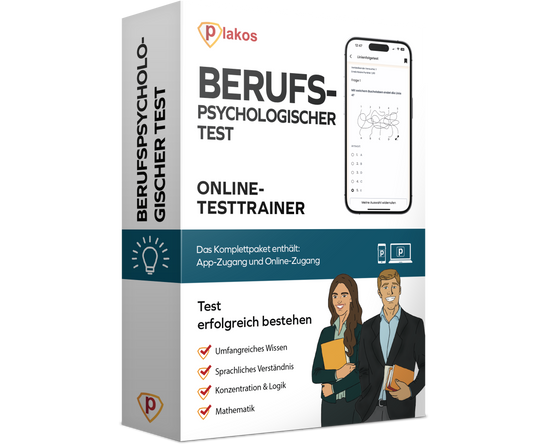 Berufspsychologischer Test Übungen 2026 Online Komplettpaket