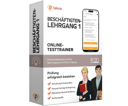Beschäftigtenlehrgang 1 2026 Online Testtrainer