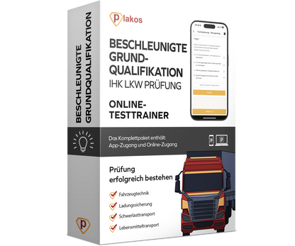 Beschleunigte Grundqualifikation IHK LKW Prüfung 2026 Online Testtrainer