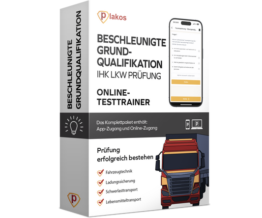 Beschleunigte Grundqualifikation IHK LKW Prüfung 2026 Online Testtrainer