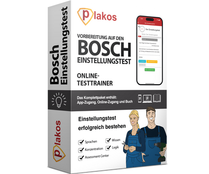 Vorbereitung Bosch Einstellungstest 2026 Online Testtrainer