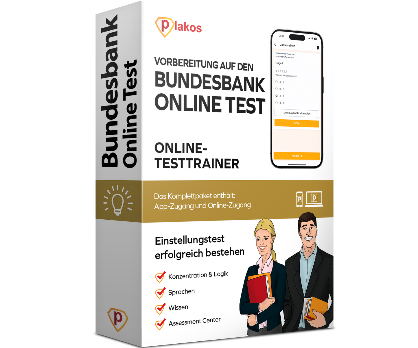 Training für den Bundesbank Online Test 2026 (Einstellungstest)