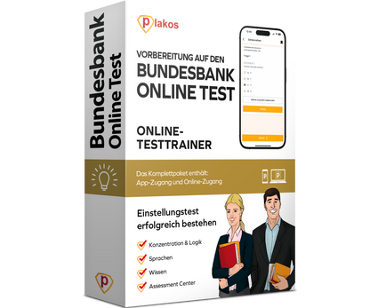 Training für den Bundesbank Online Test 2026 (Einstellungstest)