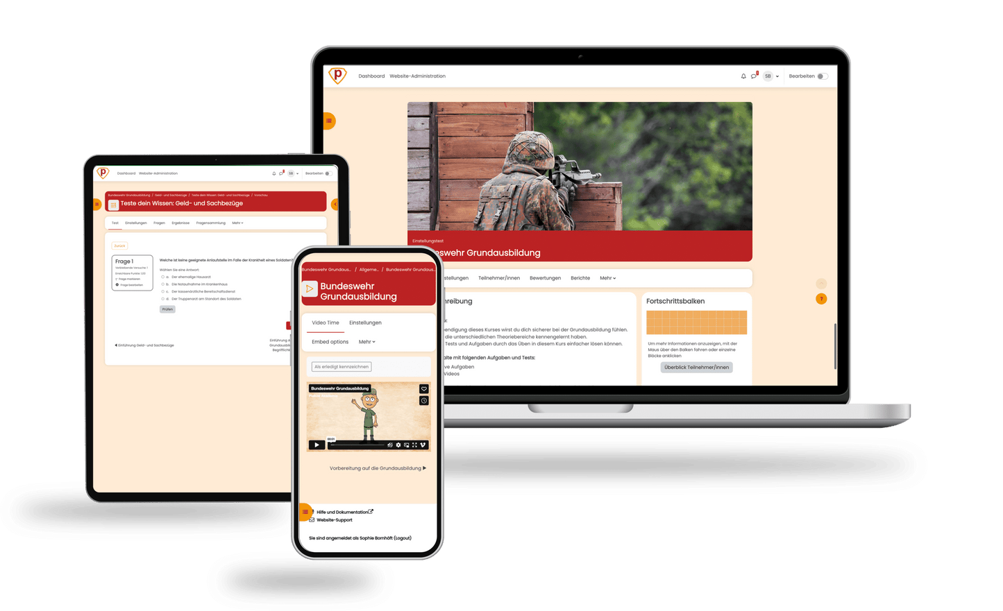 Bundeswehr Grundausbildung Vorbereitung 2026 Online Testtrainer