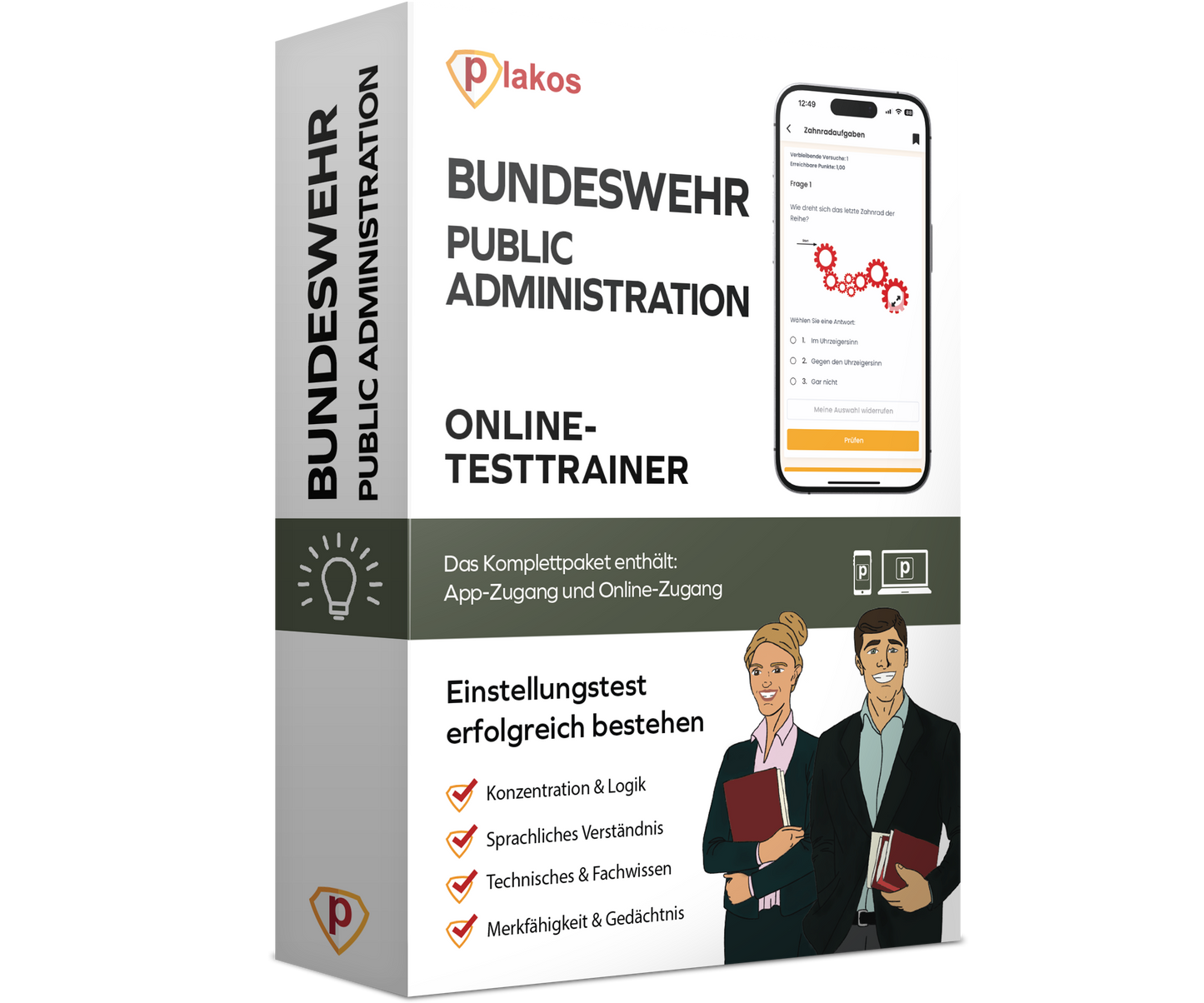 Bundeswehr Public Administration 2026 Einstellungstest Trainer