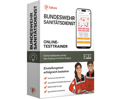 Bundeswehr Sanitätsdienst Einstellungstest 2026 Online Testtrainer