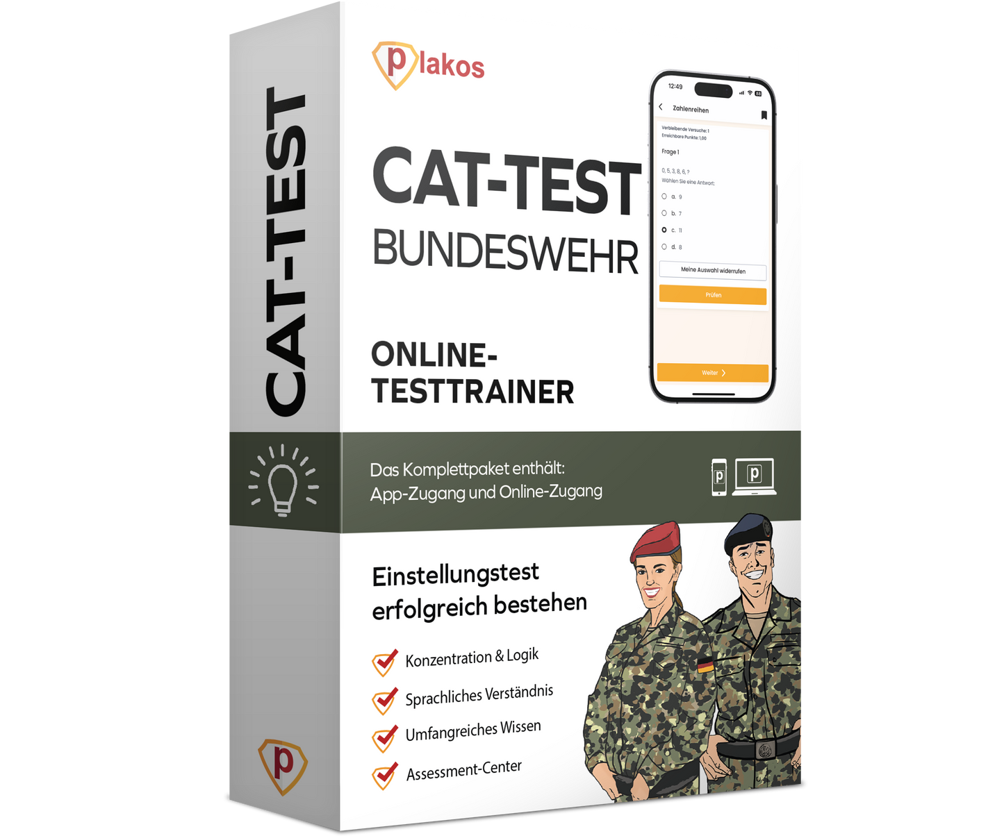 CAT Test Bundeswehr 2026 Online Testtrainer