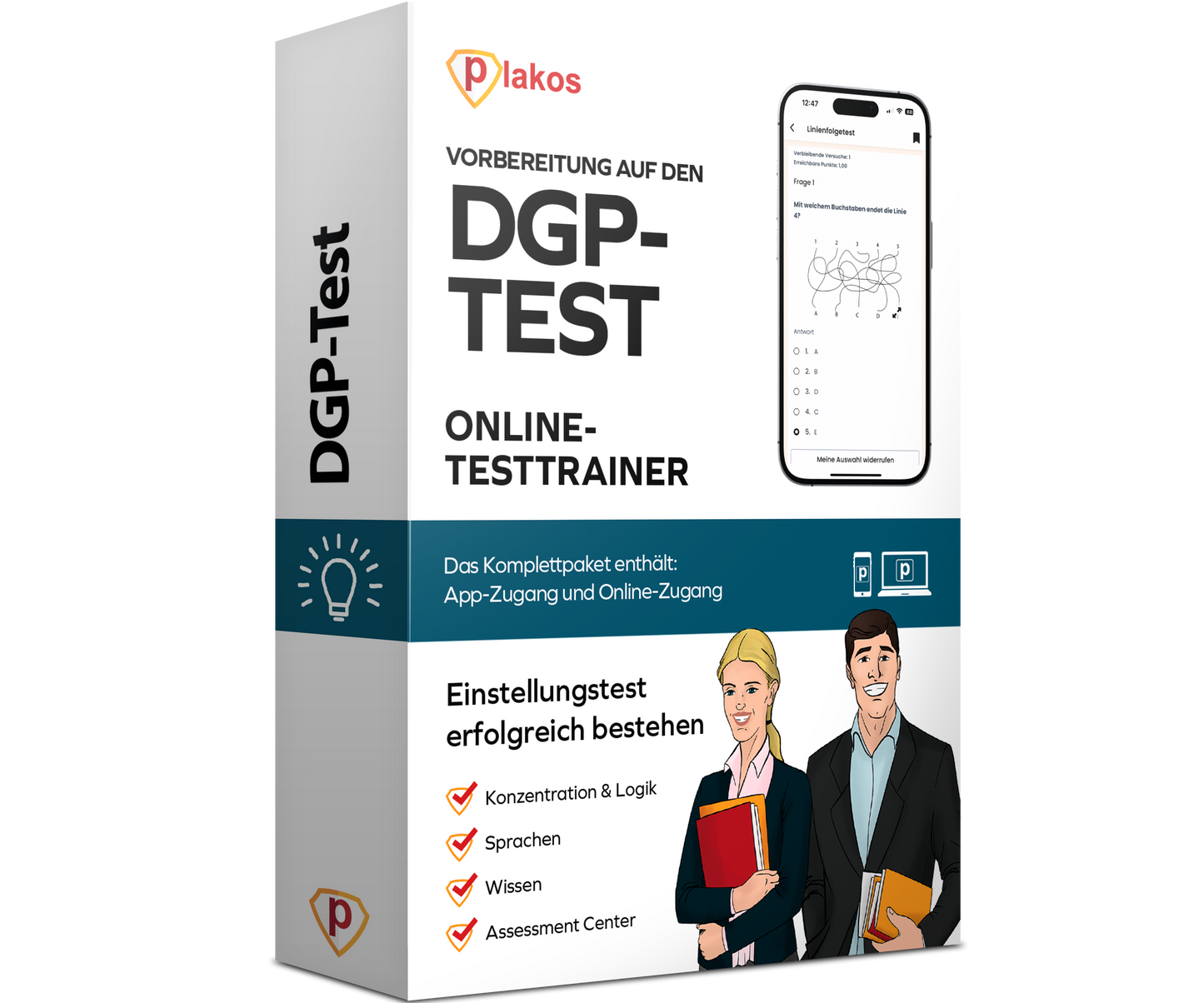 Vorbereitung für den DGP Test 2026 Online Testtrainer