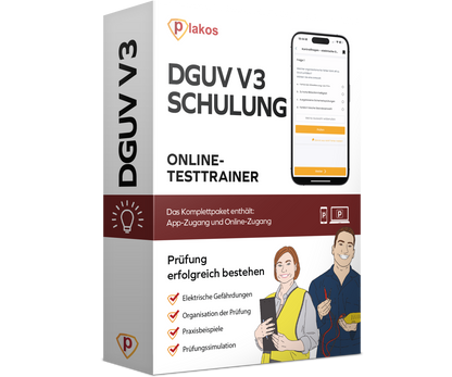 DGUV V3 Schulung 2026 Online Testtrainer
