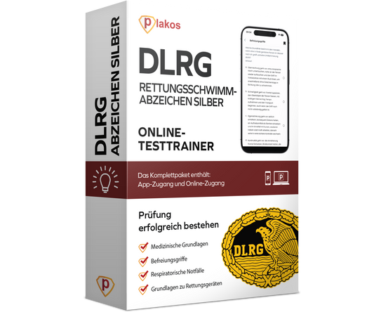 DLRG Rettungsschwimmabzeichen Silber Prüfungsfragen 2026 Online Testtrainer