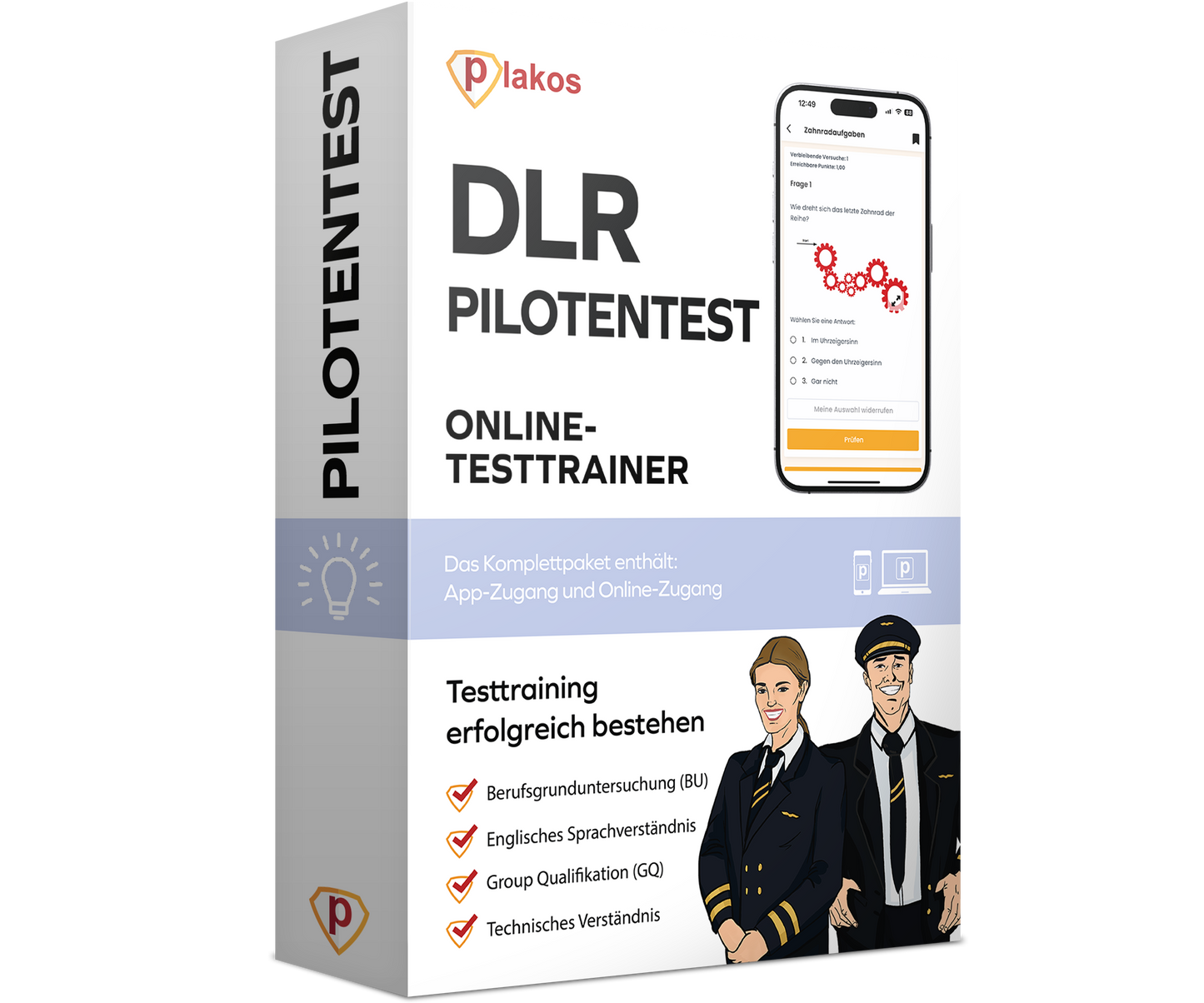 DLR Pilotentest 2026 Online Testtrainer