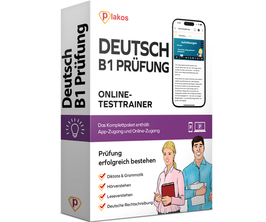 Deutschtest für Zuwanderer A2/B1 (DTZ) 2026 Online Testtrainer
