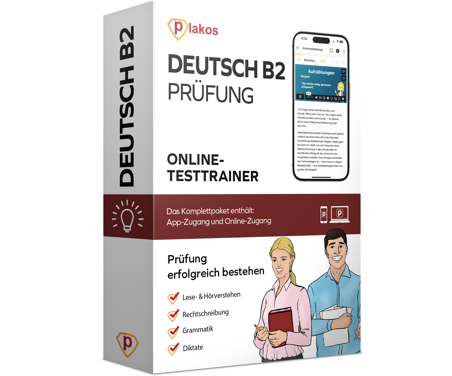 Deutsch B2 Prüfung 2026 Online Testtrainer