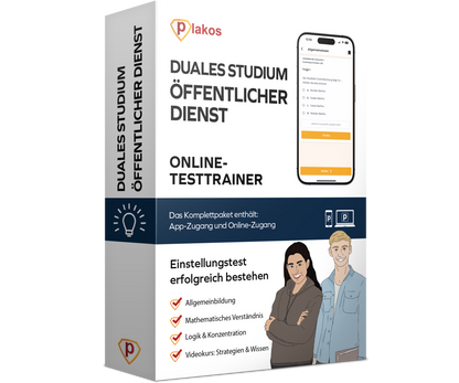 Einstellungstest Duales Studium Öffentlicher Dienst 2026 Online Testtrainer