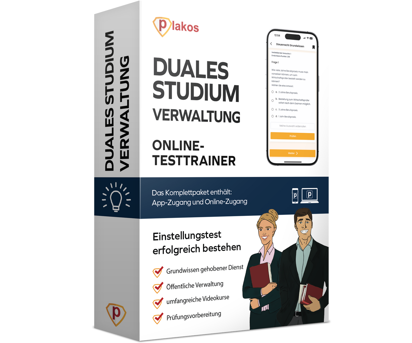 Einstellungstest Duales Studium Verwaltung 2026 Online Testtrainer