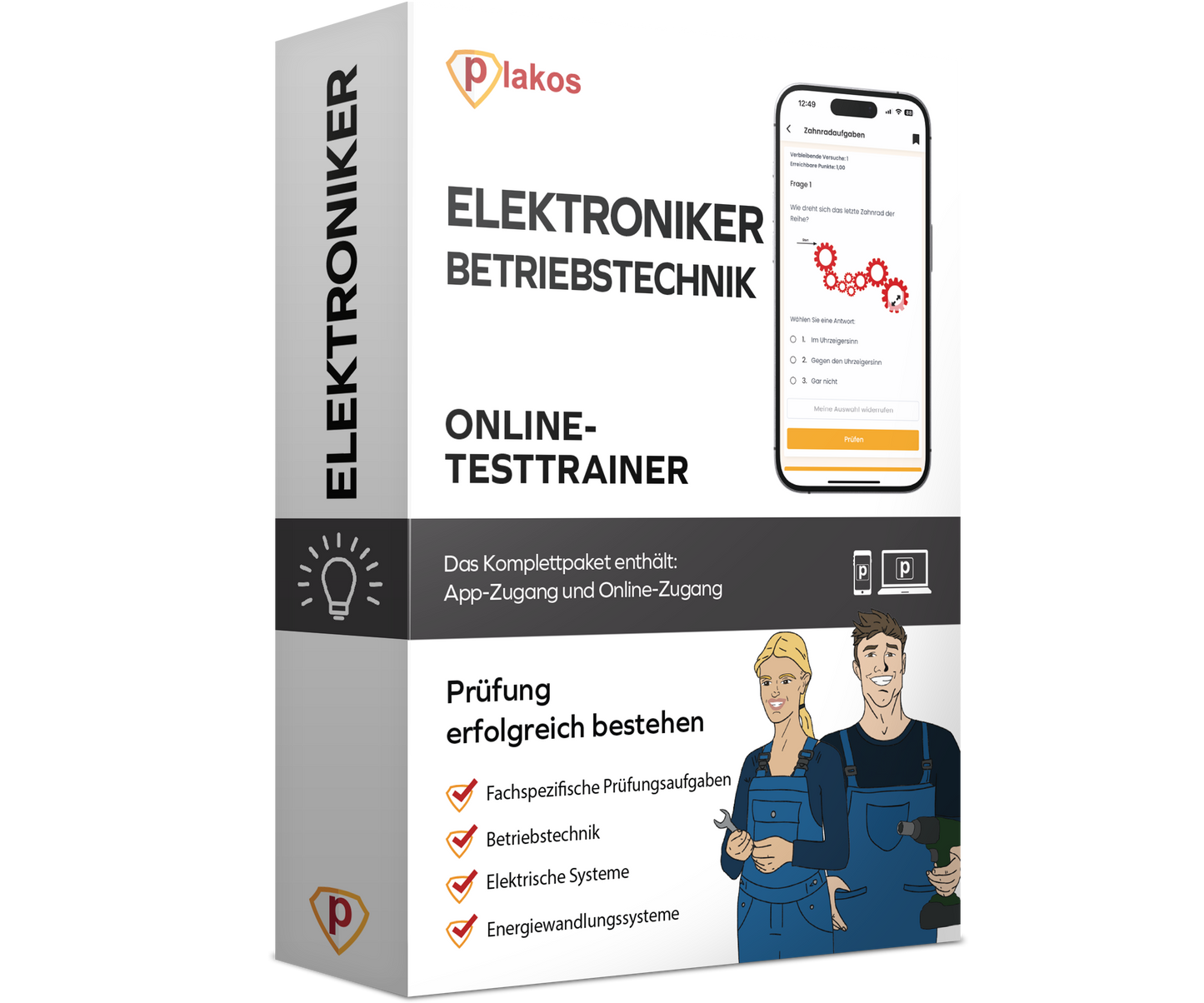 Elektroniker Betriebstechnik Prüfung 2026 Online Testtrainer